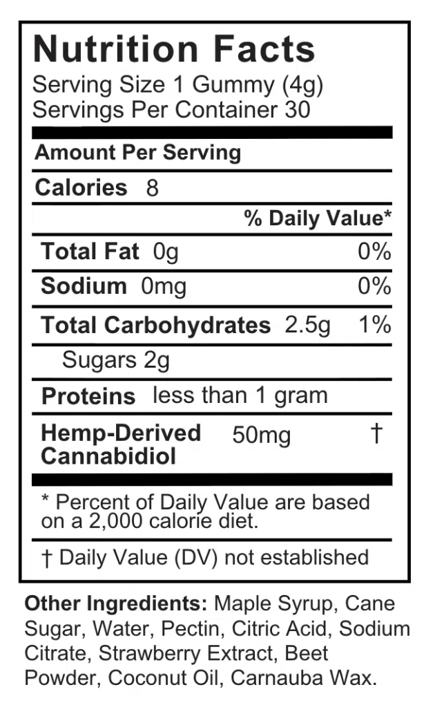 50mg Isolate Gummies